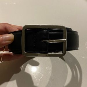 Madewell Square Buckle Leather Belt | NWOT
